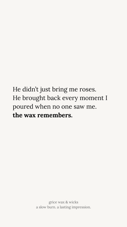 The Wax Remembers: A Mother’s Quiet Legacy