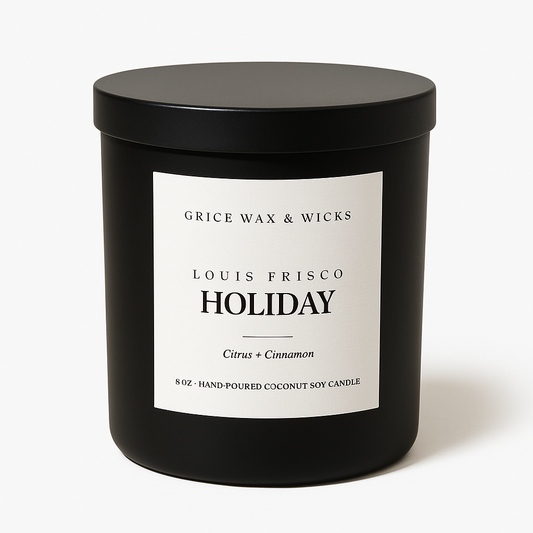 LOUIS FRISCO - HOLIDAY Coconut Soy Candle