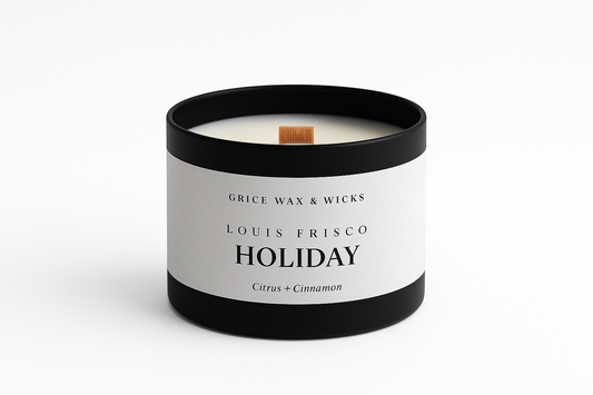 TRAVEL TINS - Wooden Wick Candles