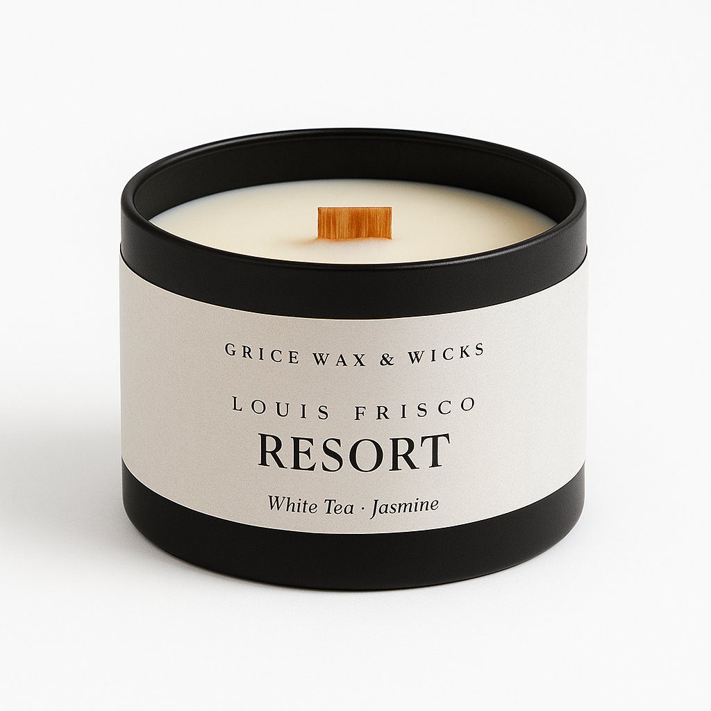 TRAVEL TINS - Wooden Wick Candles