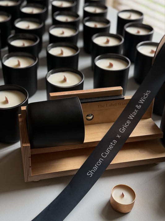 The Megastar Candle by Grice Wax & Wicks, inspired by Filipino icon Sharon Cuneta — a luxury coconut soy candle that sparked a global connection and unforgettable story.