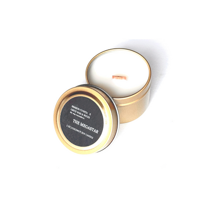 TRAVEL TINS - Wooden Wick Candles