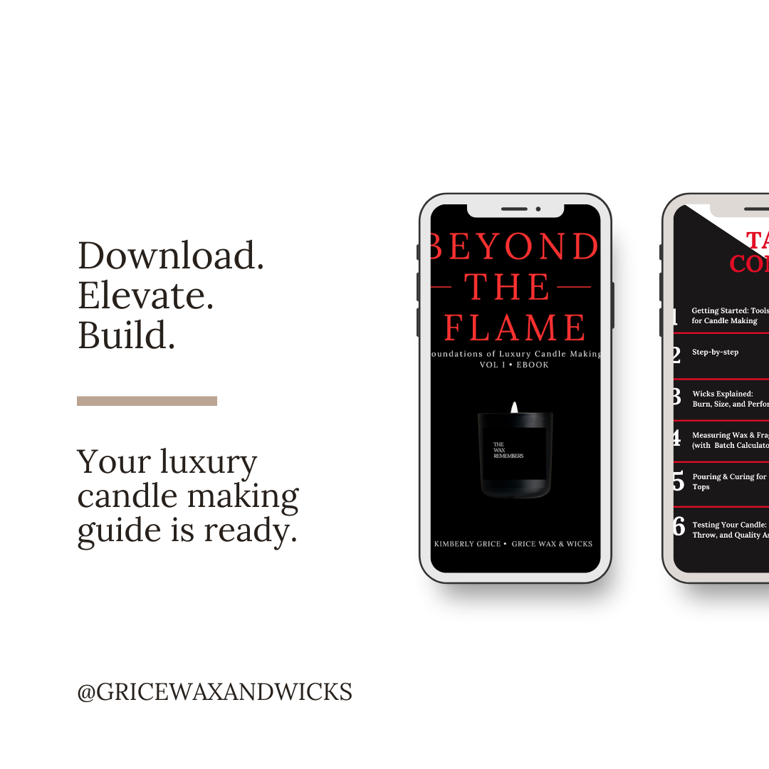 Beyond the Flame - How to make Luxury Candles (Volume 1 | e-Book)