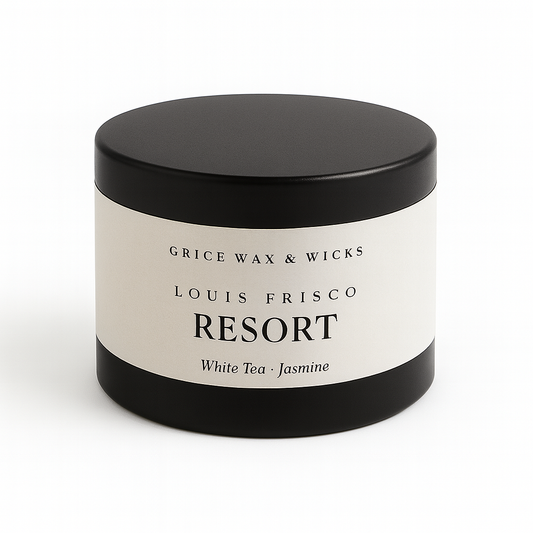 TRAVEL TINS - Wooden Wick Candles