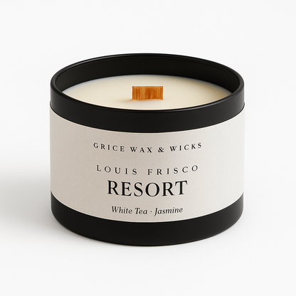 TRAVEL TINS - Wooden Wick Candles