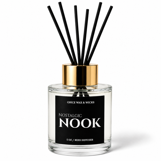 glass reed diffuser nostalgic Nook 