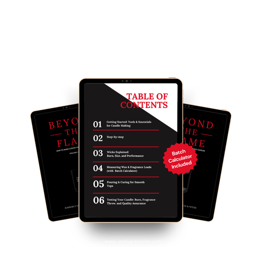 Beyond the Flame - How to make Luxury Candles (Volume 1 | e-Book)