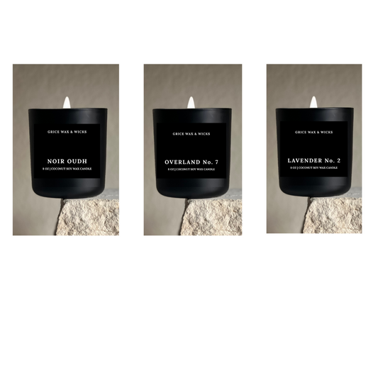 THE SLOW BURN COLLECTION -  Trio Signature Scents