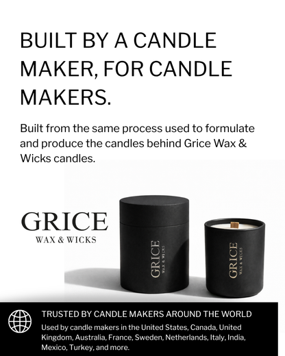 Batch calculator created by a candle maker for candle makers